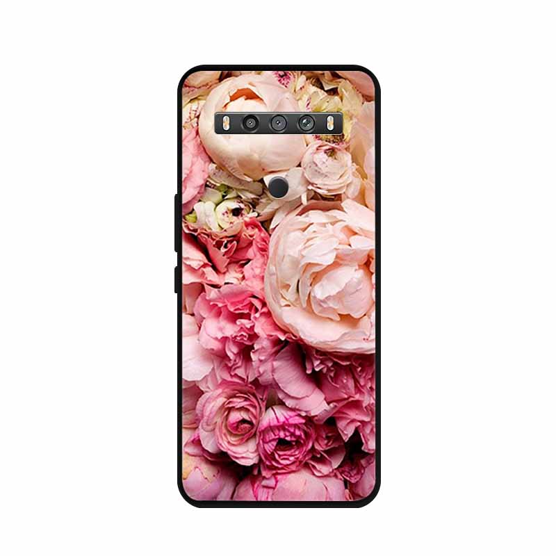 For TCL 10 5G UW Case Animals Silicone TPU Soft Cover Phone Coque For TCL 10 SE TCL10 5G UW Capa Shockproof Cartoon Wolf Funda