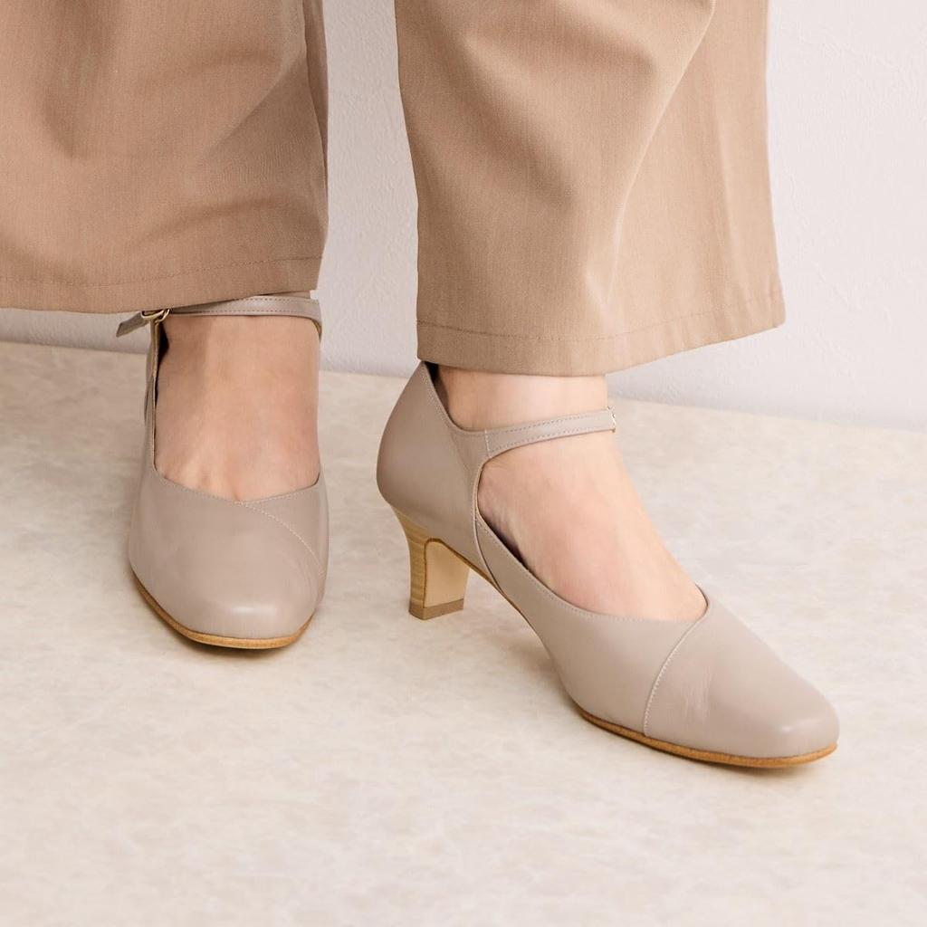 HIMIKO/Himiko/5cm Heel Strap Pumps/605002 Gray 230