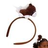 Chinese New Year Headband Spring Festival Plush Horse Headwear Animal Headband For Various Events Including Chinese New Year