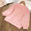 Mädchen Cartoon niedlich lässig Crewneck Hoodie Kinder T-Shirt Frühling Herbst