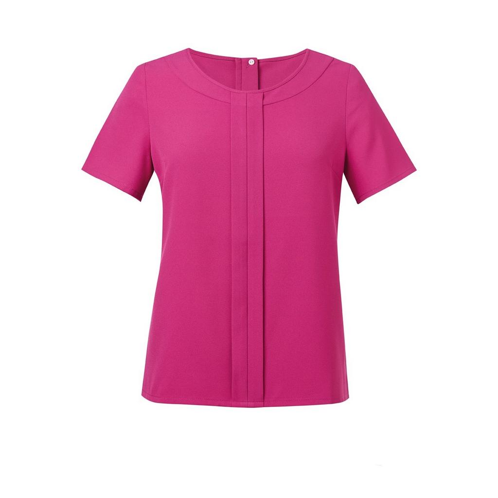 Brook Taverner Womens/Ladies Verona Short-Sleeved Blouse