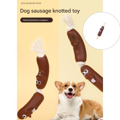 Soft Plush Dog Chew Toy For Teeth Cleaning And Bonding Time Colorful Cartoon Dog Chew Toy