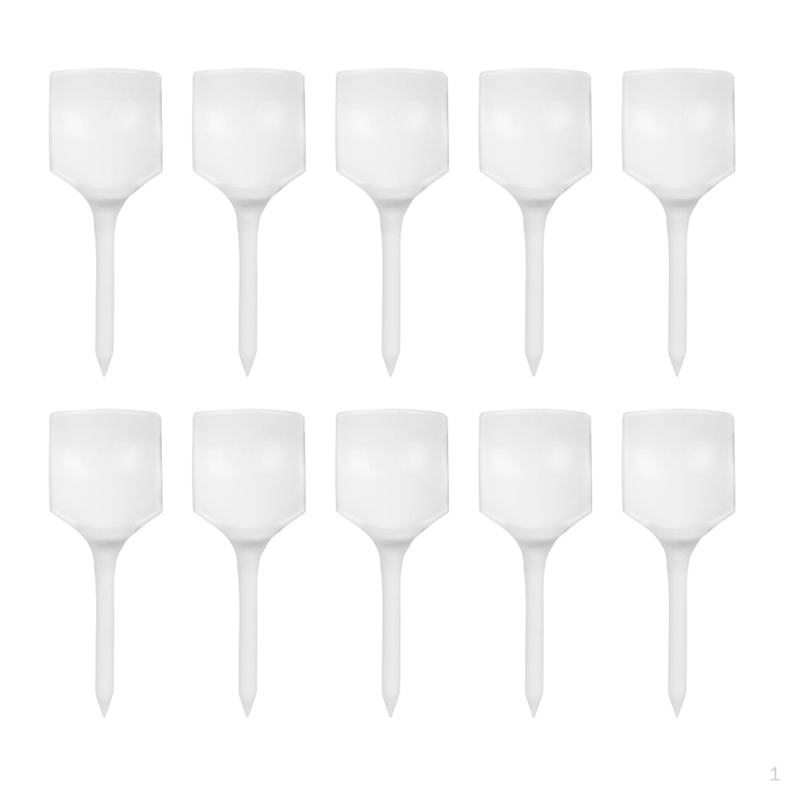 

10 шт. анти-срез тройники стул в форме дивота инструменты держатель мяча для гольфа для двора белый