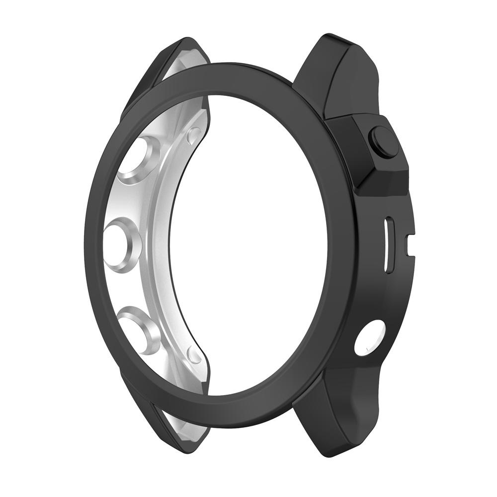 

Case For Garmin Fenix 7 Fenix7X Sapphire Solar Silicone SmartWatch Protector Shell Edge TPU Plating Cover Protection Sleeve Case For Garmin Fenix 7X чорний