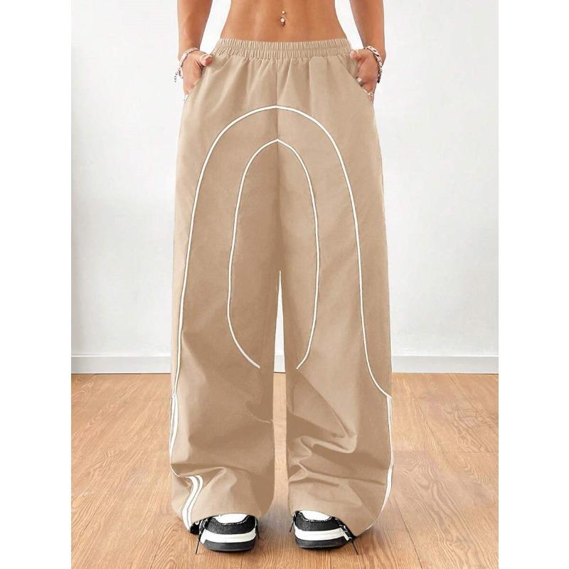 VEZFAA Women's Fashion Casual High Waist Trousers Pants & Capris
