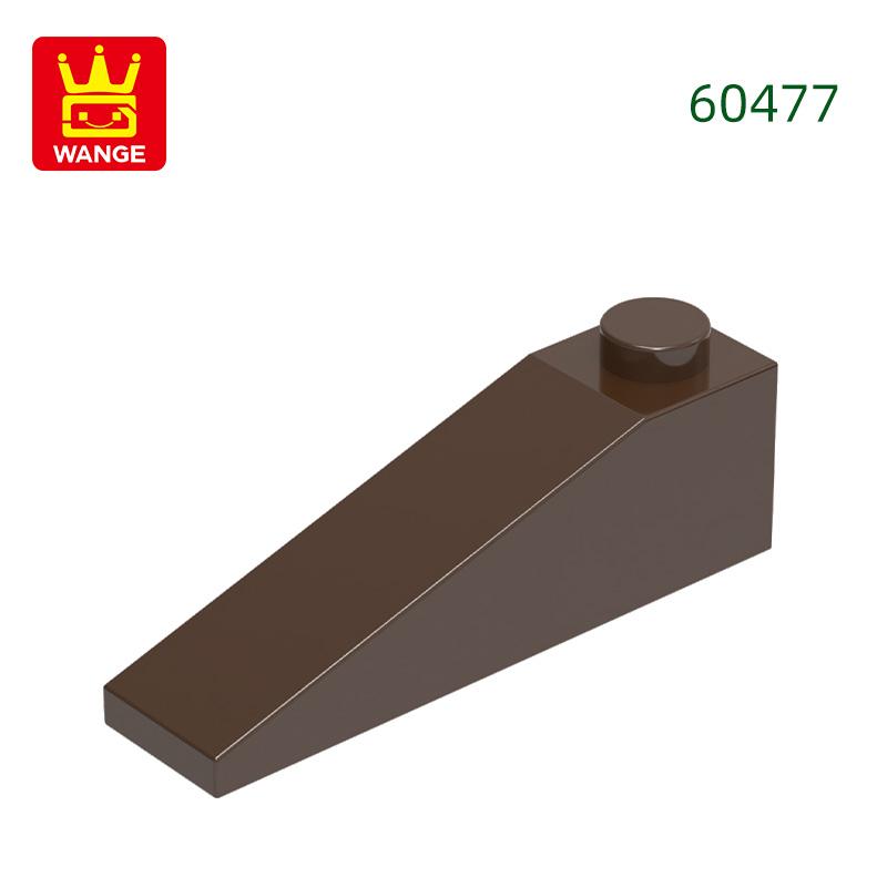92Pcs/lot Slope 18°4x1 Roof Block Moc Hue Accessories Works With 60477 Brick DIY Children's Plaything Assembly Components