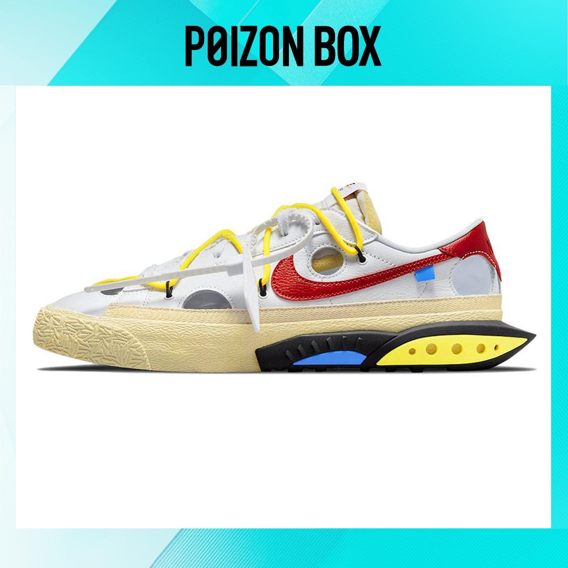 

кроссовки Nike Blazer Low Off-White University Red DH7863-100