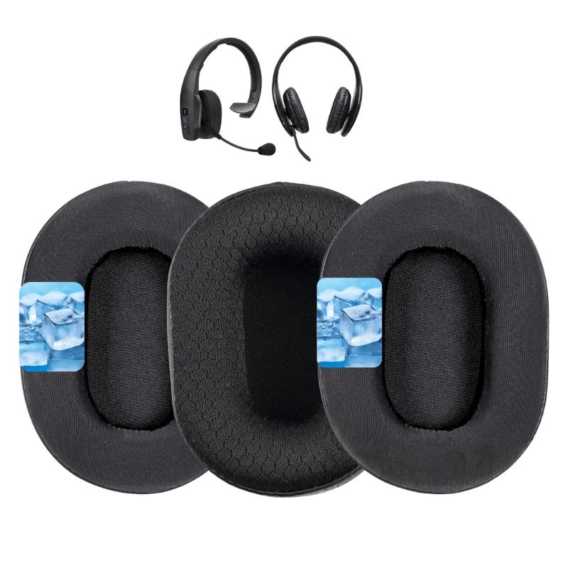 Breathable Headphone Ear Pads Sweat Resistant Extended Gaming for B450/S450(450XT 450 XT) Spare Ear Cushions