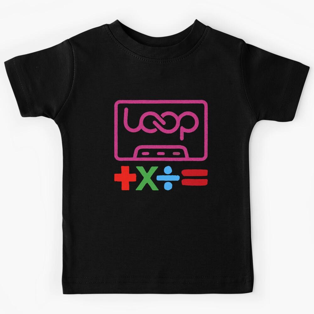 Ed Sheeran Loop Tour Math Play Concert Kids T-Shirt 130