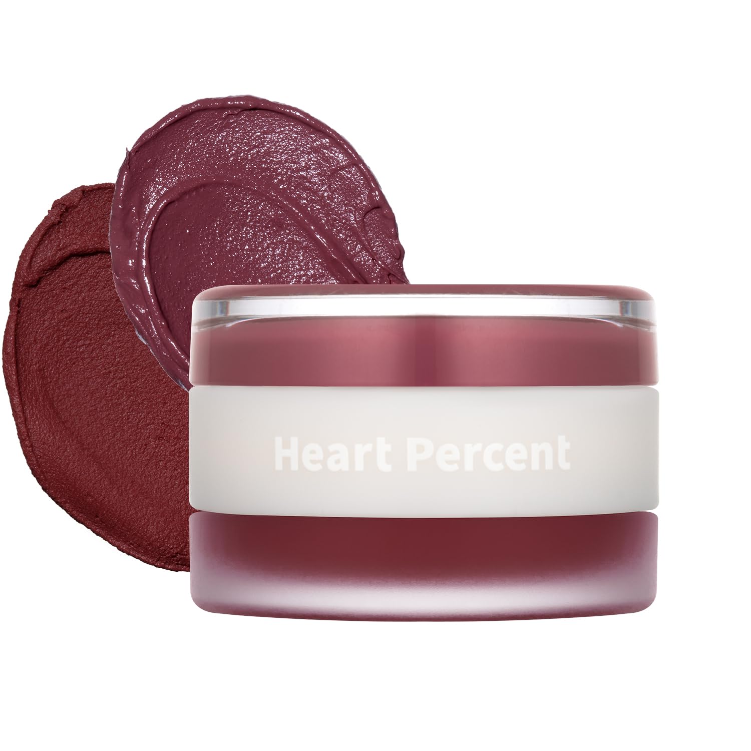 

Heart Percent Dote On Mood Custom Lip Cheek Matte Glow Geek & [Dual Color] (Fog Pot) & (Shine Balm) [#07. & Plum]