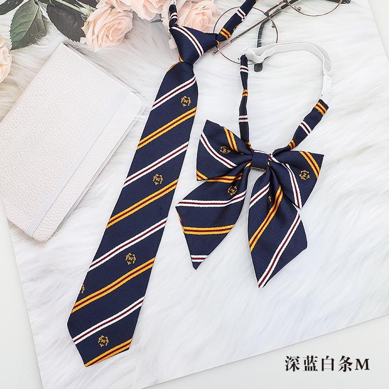 Jk Small Tie Necktie Girl Student Summer Bow Tie Japanese Dk College Style Graduation Free Shirt Couple Decoration