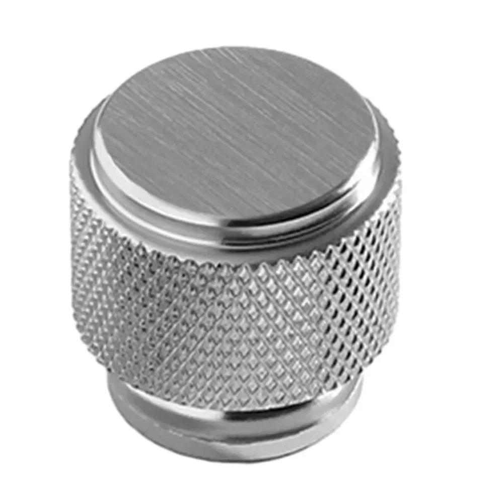 Gałka drzwiowa szafki z radełkowaniem Matowa czarna Aluminium Drzwi szafki kuchennej Szuflada szafki Wymiana Meble DIY Okucia drzwiowe