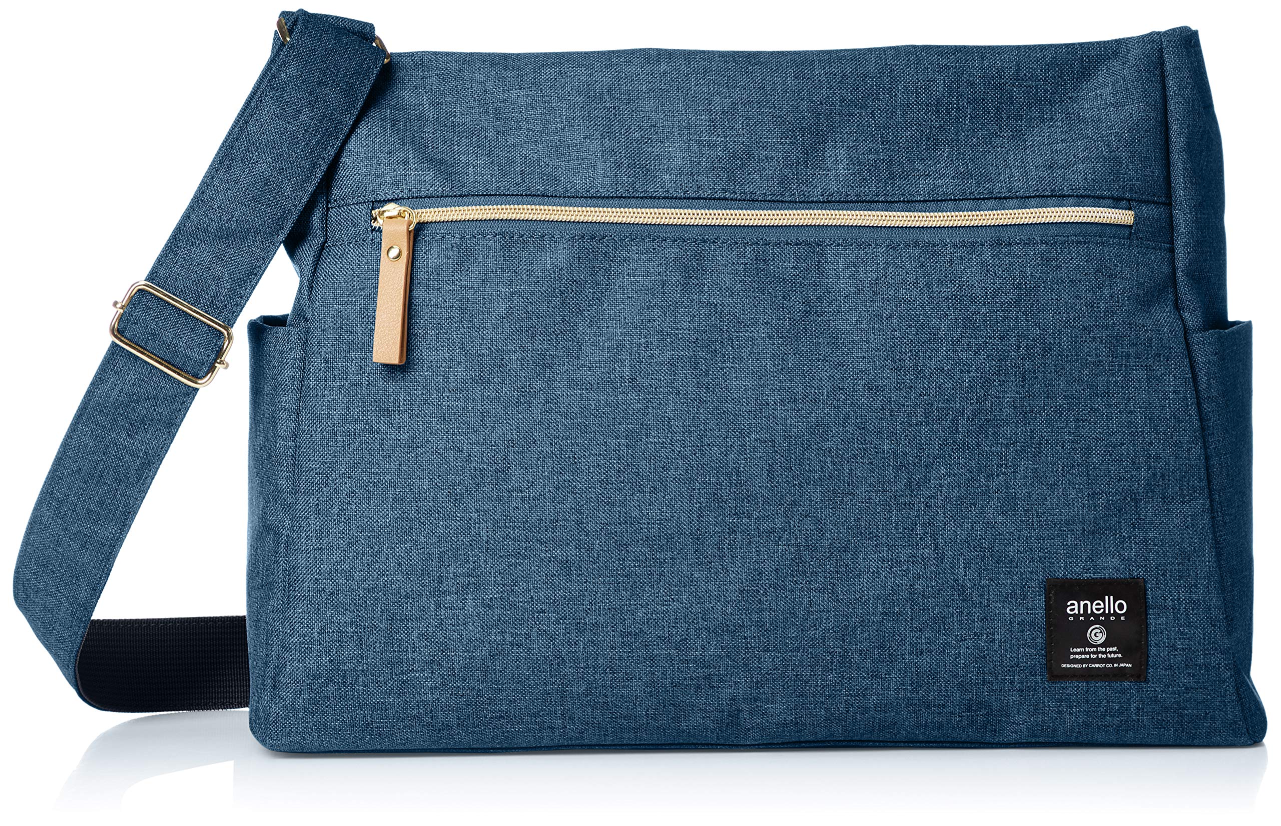 

Shoulder Bag CLP Classic Heather Polyester 10 Pocket Shoulder Bag Dark Blue [Anello Grande] GT-H2522