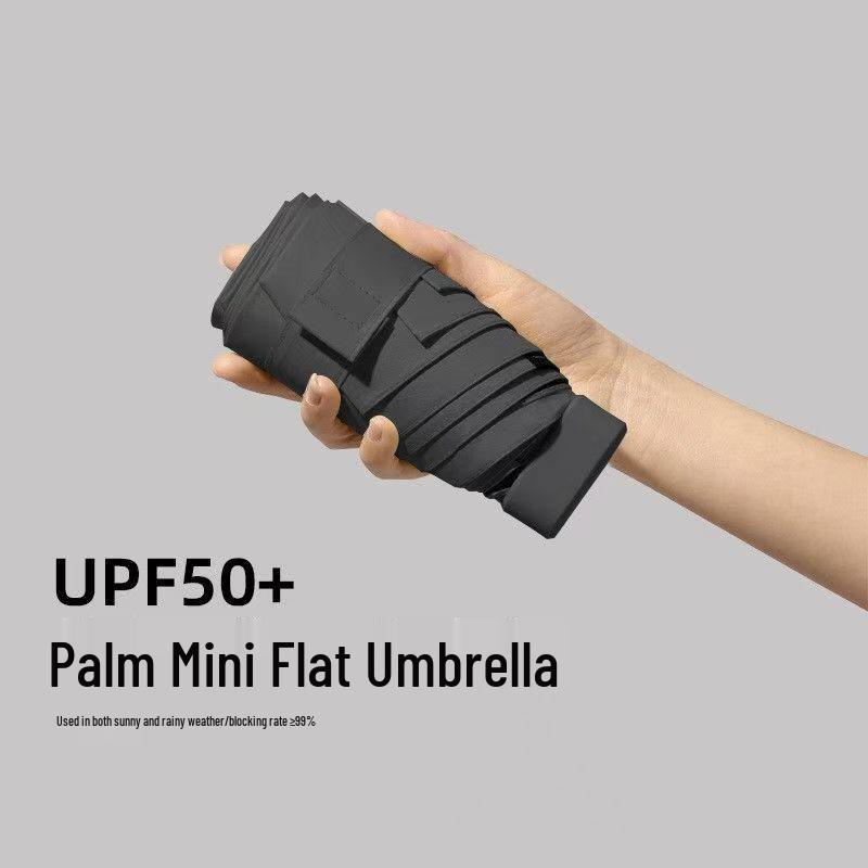 Compact Mini Umbrella: 50% Off, UV Protection, Ultra-Light & Portable for Sun and Rain