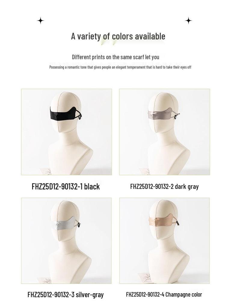 Breathable Mulberry Silk Nose Protector: Anti-Pollen, Skin-Friendly, Warm, and Dustproof