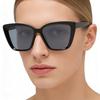 2026 New Fashion Cat Eye Sunglasses for Women Retro Leopard Print Trendy Sun Glasses Female Luxury Designer Black Shades UV400