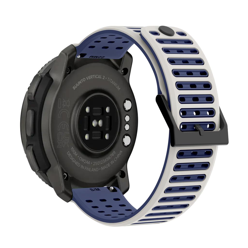 22mm Silikon-Armband für Suunto 5 9 Peak Pro/RACE S/Run/Ocean 1:1 Offizielles Uhrenarmband Für Suunto Vertical 2 Armband