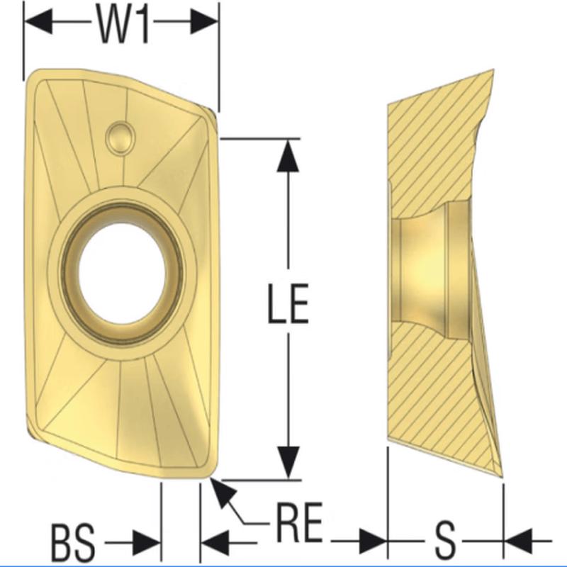 SECO Carbide Milling Insert