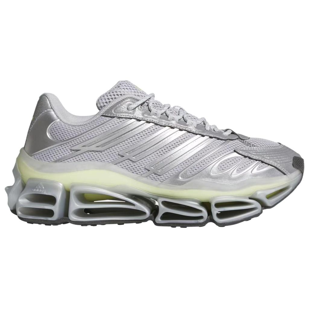 adidas Megaride AG Silver Metallic Unisex Sneakers Silver-Metallic Core-Black KJ3001