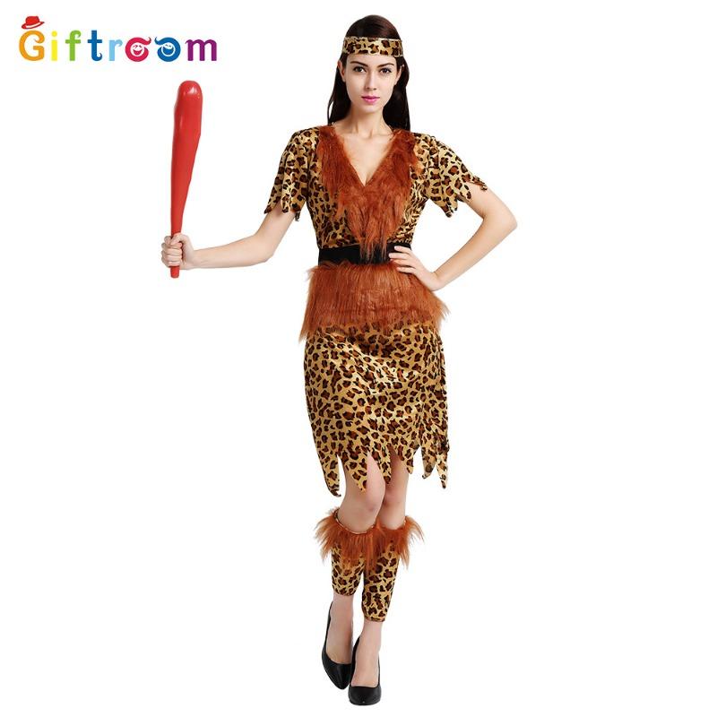 Halloween Masquerade Costume Cosplay Indian Costume Couple Sasquatch Funny Costume