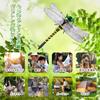 Dragonfly Authentic Product Almost Same as the Real Insect Animal Dragonfly Pendant PVC Mobile Phone Pendant Mobile Phone Decoration Fishing Balcony