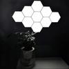 Hexagonal Touch LED Wall Light - Neutral White Night Light 6-Pack