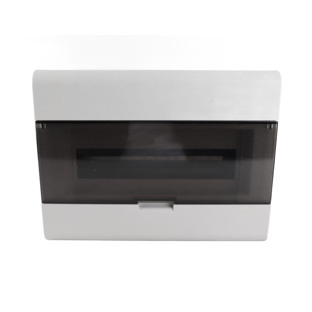 13-Wege Stromverteilerkasten Transparente Abdeckung Unterputz Sicherungskasten mit DIN-Schiene