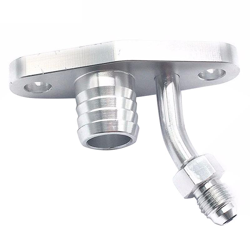 Premium Turbo Oil Feed Return Flange For TOYOTA CT9 CT12 CT20 CT26 4AN Feed With 20Mm Barb