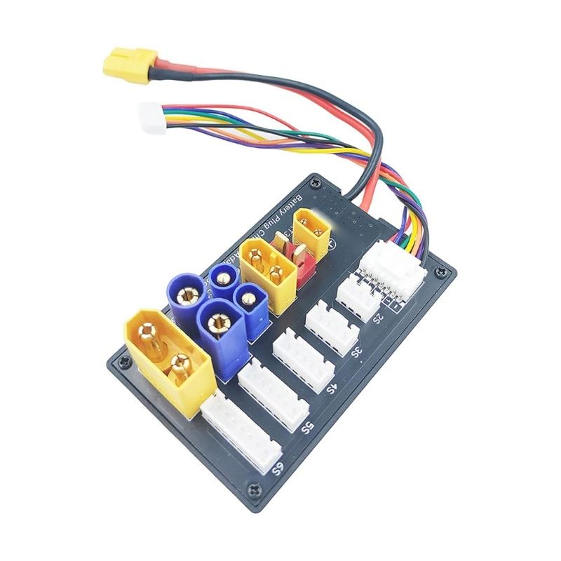 Parallel Charging Board XT90 XT30 EC3 EC5 T XT60 6S Battery Balance Adapter Board Balance Charging Adapter Board
