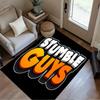 Stumble Guys: Fun Adventure Carpet Perfect for Foyer Decorate Room Playrooms Hallway Anti-slip Rug Decorate Offices Gift for Festivals
