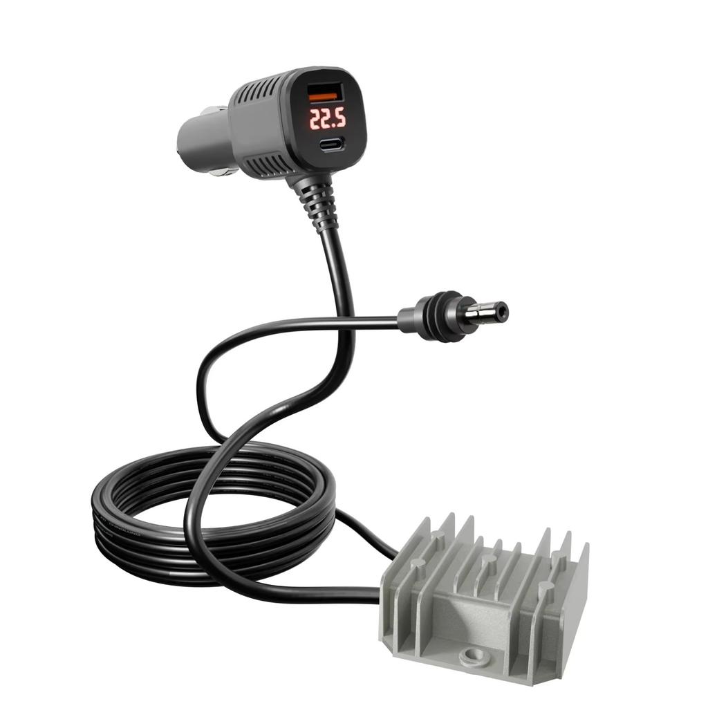 For Starlink-Mini Car Power Converter 12V/24V Boost 30V 3.5A Car Efficient Power Boosting Supply 3M Adapter Cable Accessories