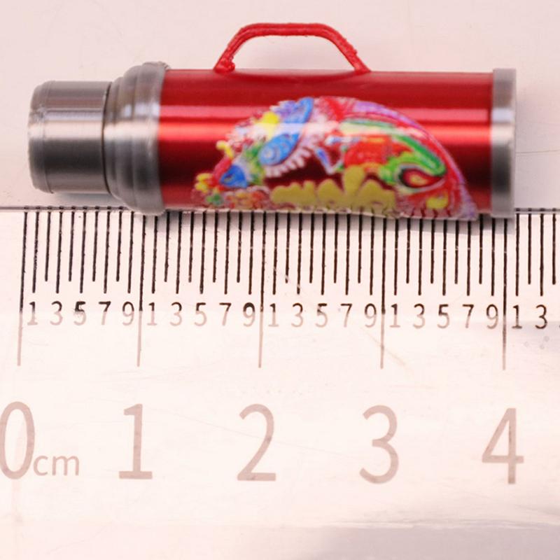 1/12 Mini Dollhouse Chinese Nostalgic Scene Warm Water Bottle Model Toys Dollhouse Miniature Accessories Doll House Decoration