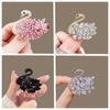 Handmade Crystal Black Swan Brooch, High-end Female High-end Corsage Pin, Anti-light Clothes Accessories