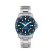 Khaki Navy Scuba 43mm GMT Automatic Blue Dial Bracelet H82535140