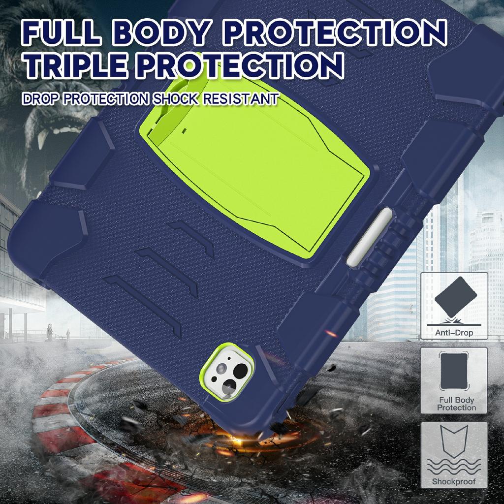 Για το iPad Pro 13 (2025)/(2024) Θήκη με Βάση PC+Σιλικόνη Αντι-πτώση Κάλυμμα Tablet