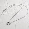 [Daniel Wellington] Women's Silver Elan Unity Necklace DW00400167 [Parallel Import]