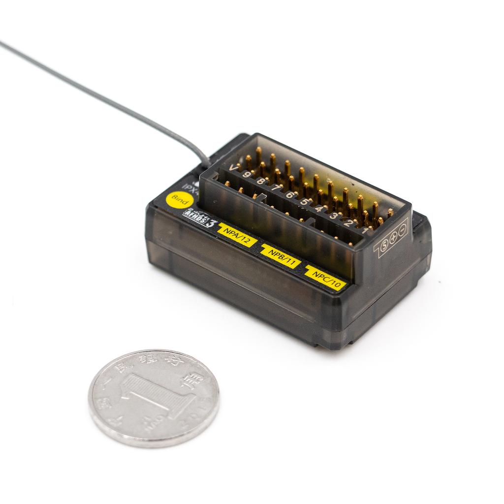 2.4GHz 12CH Receiver PWM PPM Ibus for AFHDS3 Transmitters RF Modules PL18/ NB4 /NB4 Lite RC Car Boat Vehicle