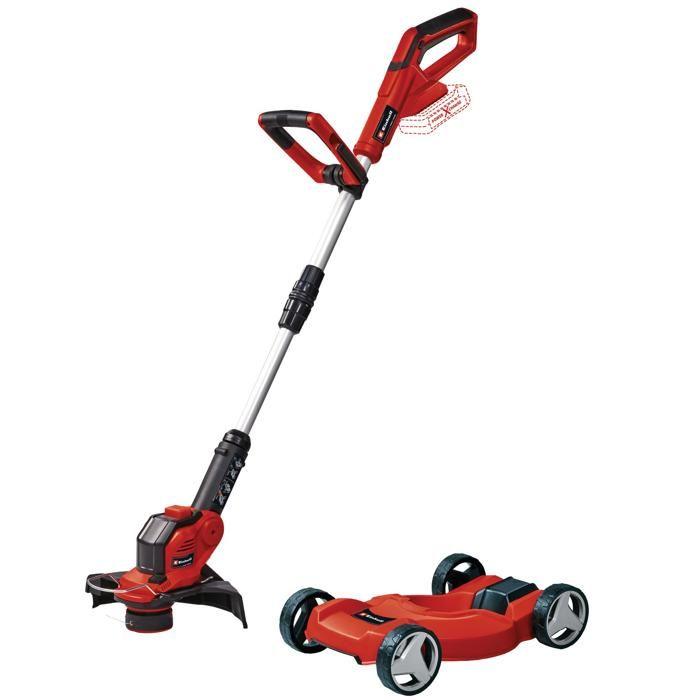 Einhell coupe-bordures sans fil ge-ct 18/28 li tc solo pxc (18v, 28cm) livré sans batterie ni chargeur