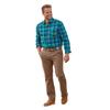 Atlas For Men Mens Checked Flannel Shirt
