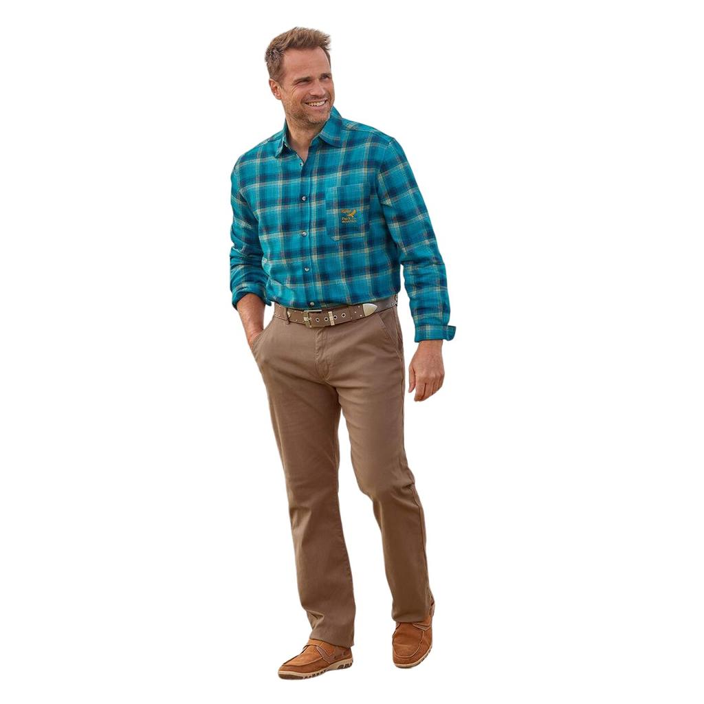 Atlas For Men Mens Checked Flannel Shirt