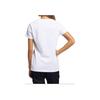 Adidas Logo Print Breathable Round Neck Short Sleeve T-Shirt Women T-Shirts White GN9151