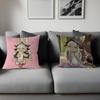 N-Nanachi Cartoon Pillow Cover For Bedroom Room And Living Room Sofa Decorative Cushion Cover