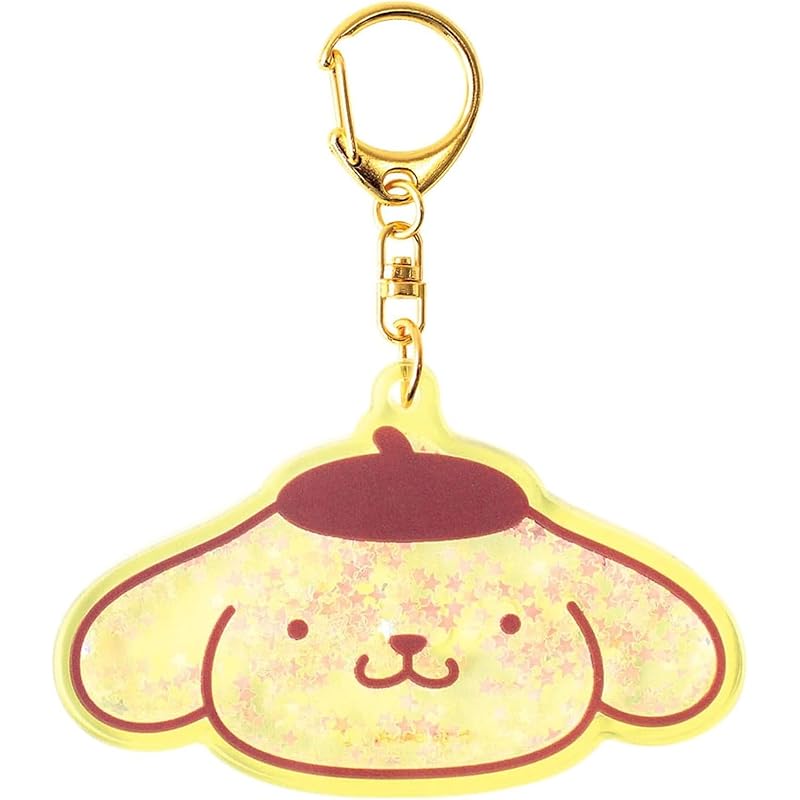 

Tease Factory sanrio characters holokira keychain Pompompurin SR-5546226PU