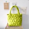 Korean Style Quilted Portable Snack Storage Bag Ins Style Bento Bag Lunch Box Handbag Trolley Hanging Bag  Women Handbag