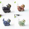 Figurine Artistique en Résine Chat de Cristal Faite à la Main avec un Design Dynamique Pour la Décoration Intérieure et les Cadeaux