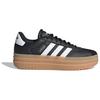 Nye Adidas Vl Court Bold 'Svart Hvit Gummi' Dame IH3081