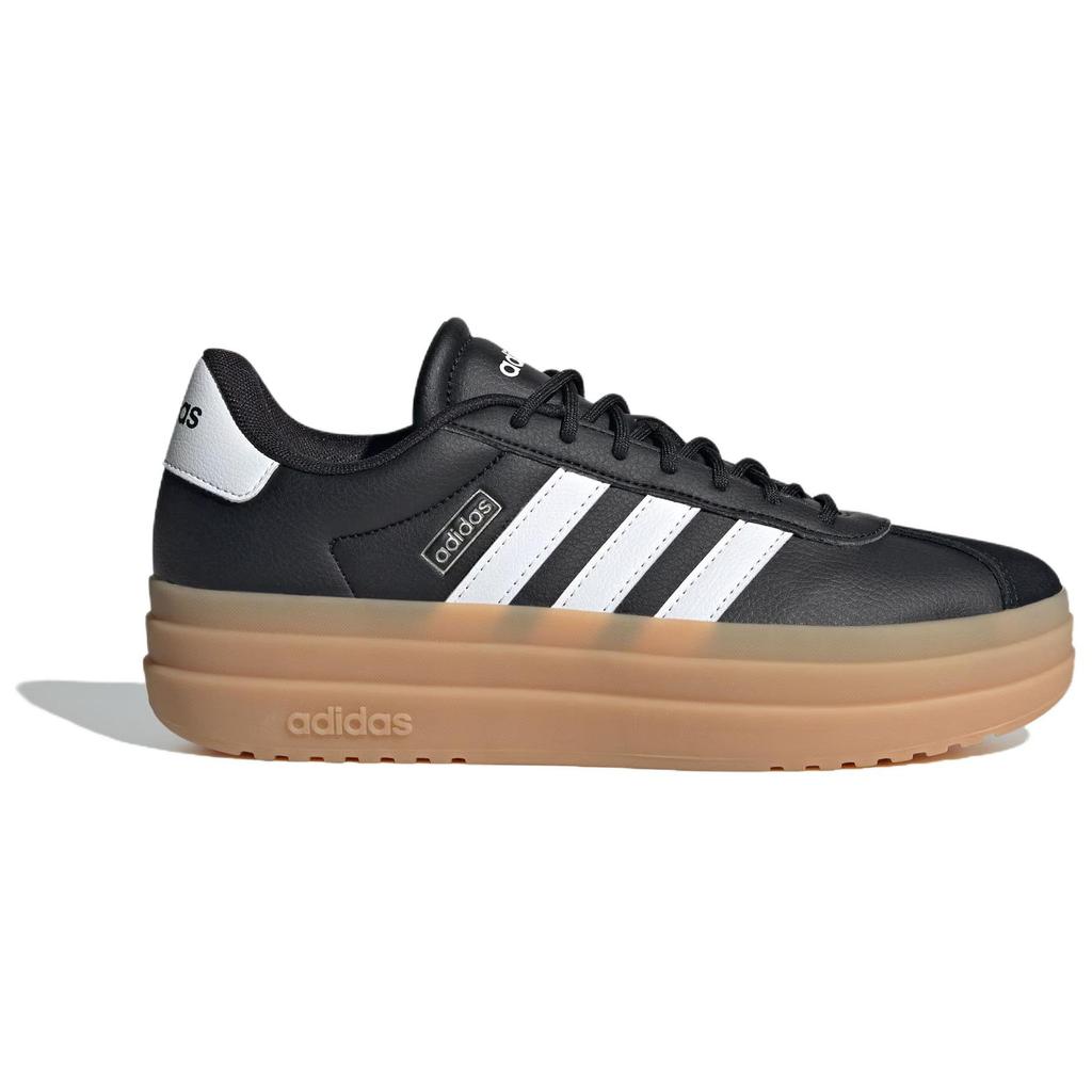 Nye Adidas Vl Court Bold 'Svart Hvit Gummi' Dame IH3081