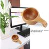 Wooden Coffee Wooden Tea Coffee Cup Portable Outdoor Natural Wood Drinks Drinking Mug With Handle - RiRi
