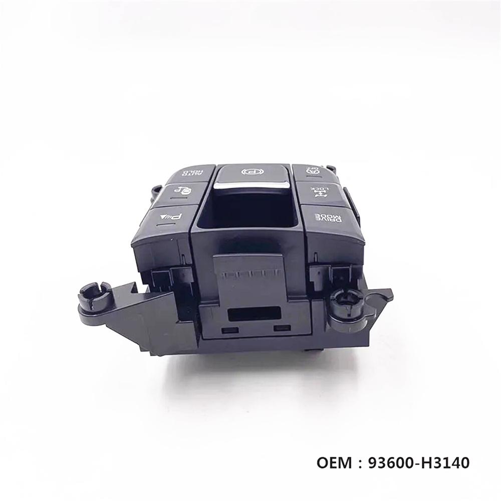 Car Electronic Handbrake Switch Multi-function 6 Button Switch 93600-H3140 For Kia KX5 Sportage