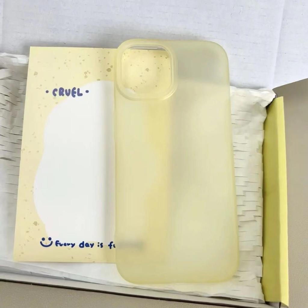 Solid Color Minimalist Frosted Phone Case Suitable for IPhone 15 Anti Drop 16 Promax Protective Case for Apple 14 Plus Case